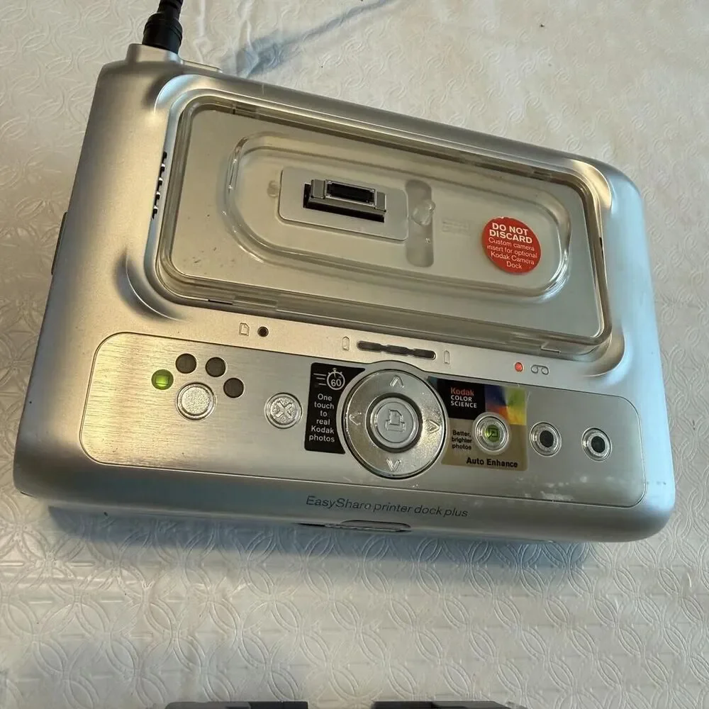Kodak EasyShare Printer Dock Plus Photo Printer with Power Adapter, Software CDs